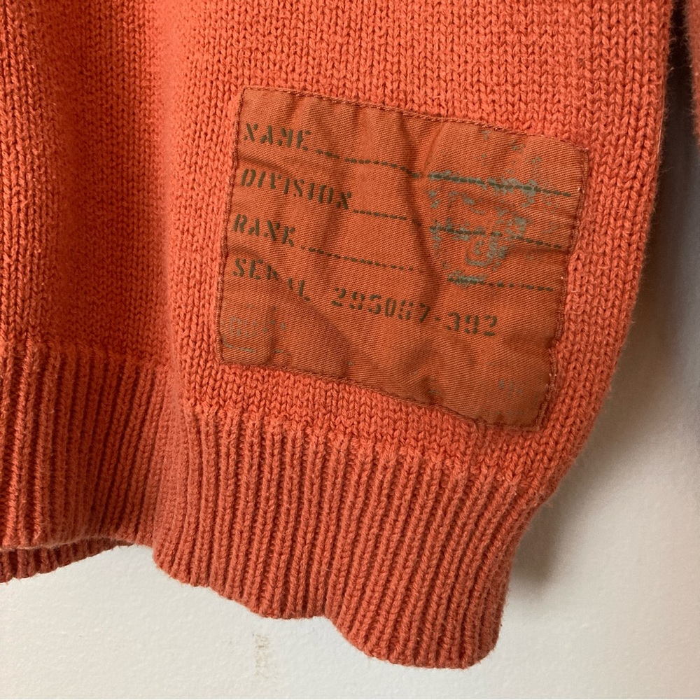 Vintage Guess Jeans orange sweater, S - Picture 6 of 6